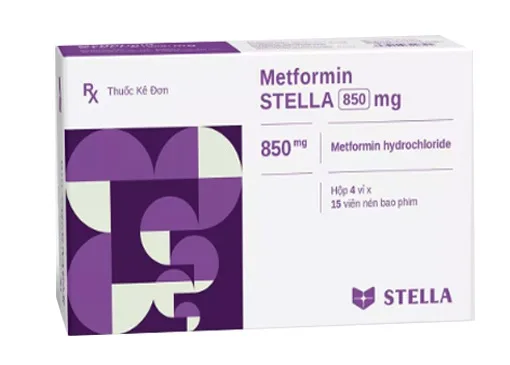 Hình ảnh Metformin STELLA 850 mg
