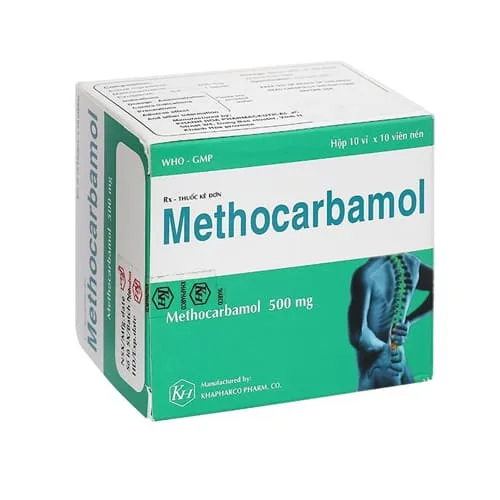 Hình ảnh Methocarbamol 500 mg