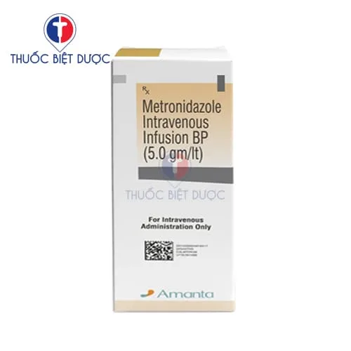 Hình ảnh Metronidazole Intravenous Infusion B.P 5GM/LT