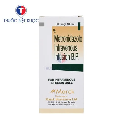 Hình ảnh Metronidazole Intravenous Infusion B.P 5GM/LT