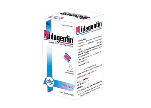 Hình ảnh Midagentin 250/31,25