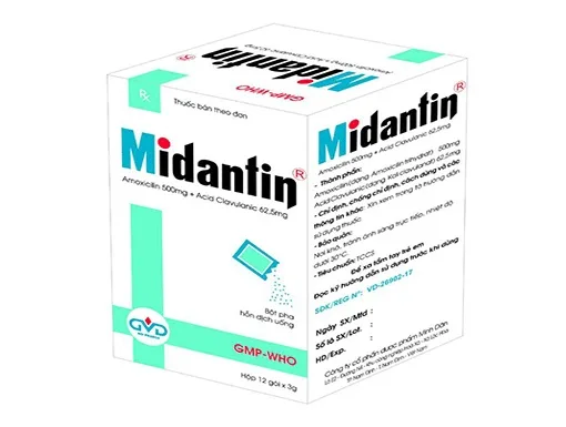 Hình ảnh Midantin 500/62,5