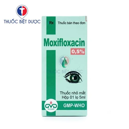 Hình ảnh Moxifloxacin 0,5%