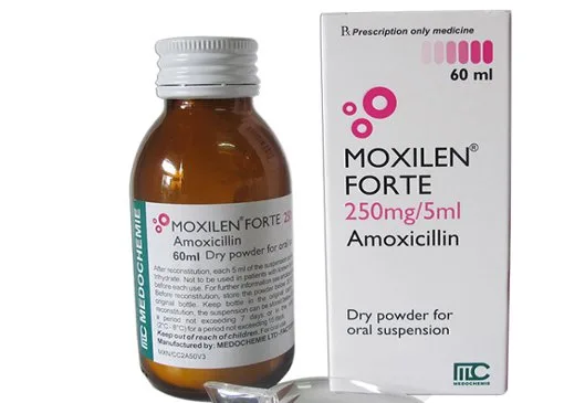 Hình ảnh Moxilen forte 250mg/5ml