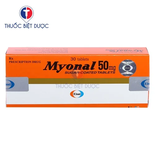 Hình ảnh Myonal 50mg