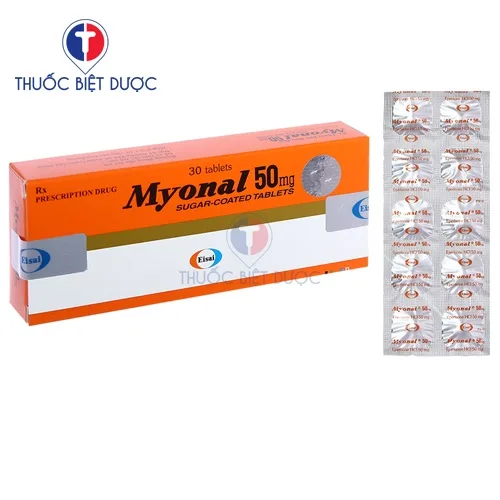 Hình ảnh Myonal 50mg