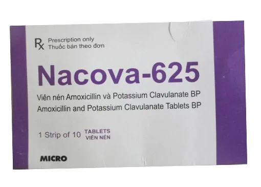 Hình ảnh Nacova DT 625mg