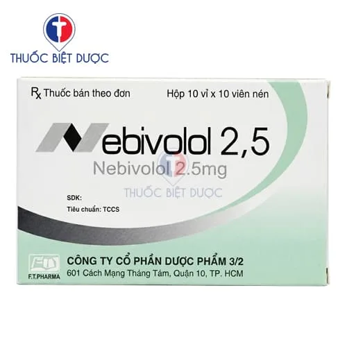 Hình ảnh Nebivolol 2,5