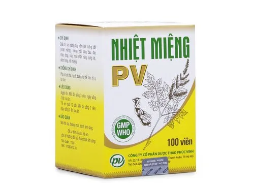 Hình ảnh Nhiệt miệng PV