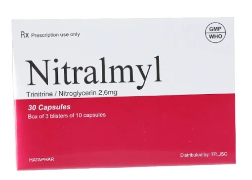 Hình ảnh Nitralmyl 2,6mg