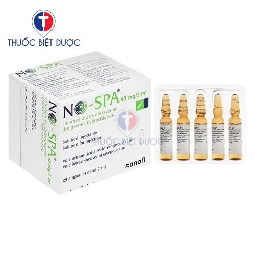 Hình ảnh No-Spa 40mg/2ml