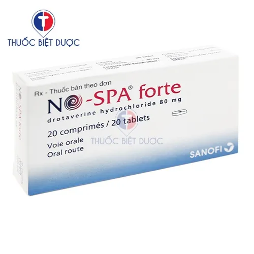Hình ảnh No-spa forte 80mg