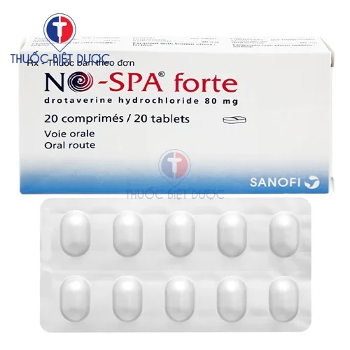 Hình ảnh No-spa forte 80mg
