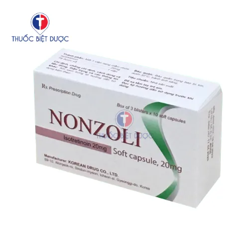 Hình ảnh Nonzoli 20mg