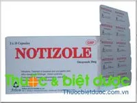Hình ảnh Notizole 20mg
