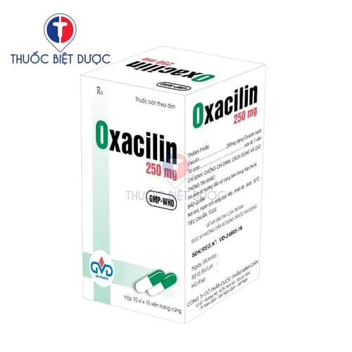 Hình ảnh Oxacilin 250mg
