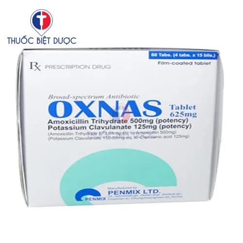 Hình ảnh Oxnas Tablets 625mg