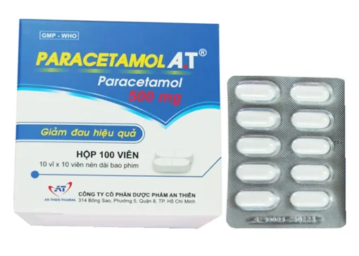 Hình ảnh Paracetamol A.T