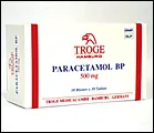 Hình ảnh Paracetamol BP 500mg