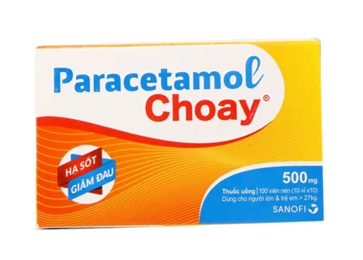 Hình ảnh Paracetamol Choay