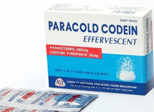 Hình ảnh Paracold Codein Effervescent