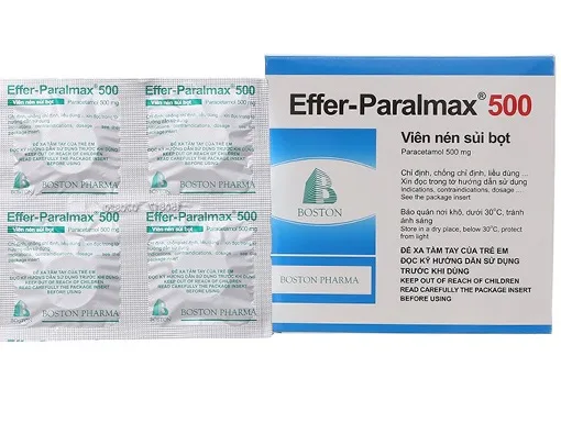Hình ảnh Paralmax 500 caps.