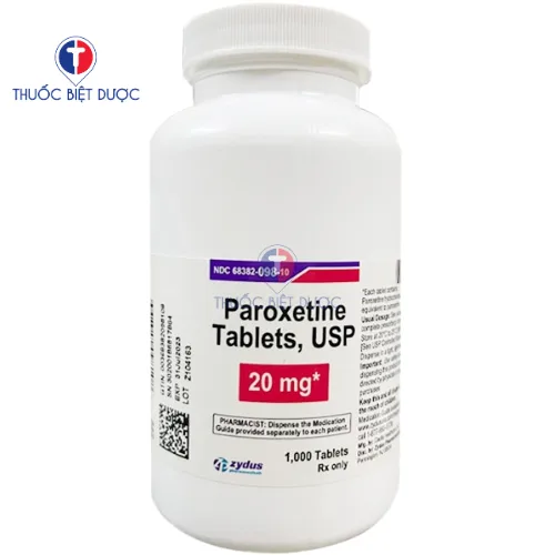 Hình ảnh Paroxetine 20mg Zydus