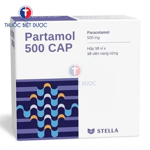 Hình ảnh Partamol 500 Cap