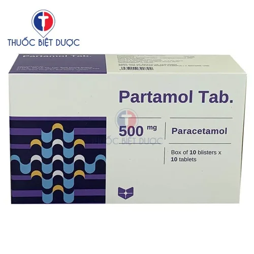Hình ảnh Partamol Tab 500mg