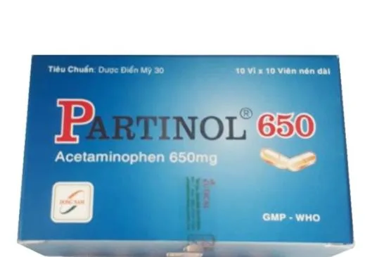 Hình ảnh Partinol 650 mg