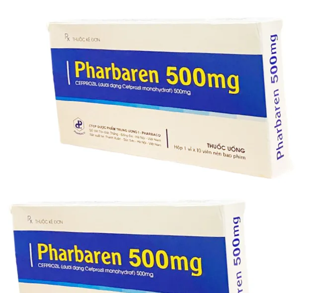 Hình ảnh Pharbaren 500mg