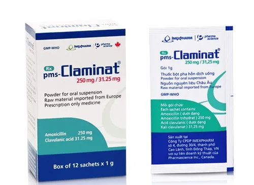 Hình ảnh pms-Claminat 250mg/31,25mg