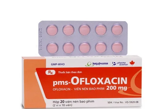 Hình ảnh pms-Ofloxacin 200 mg