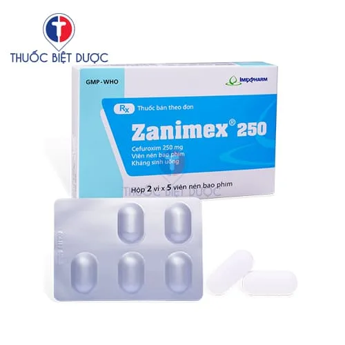 Hình ảnh pms-Zanimex 250mg