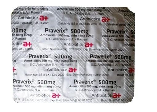 Hình ảnh Praverix 500mg