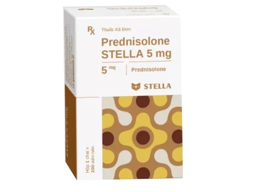 Hình ảnh Prednisolone Stella 5mg