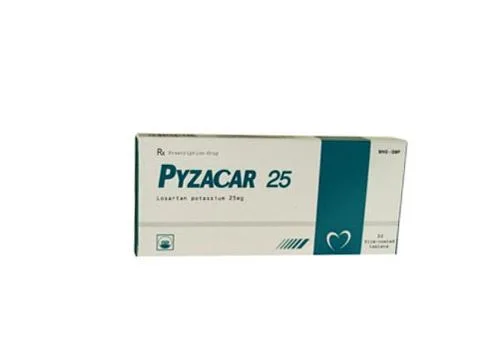 Hình ảnh Pyzacar 25 mg
