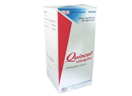Hình ảnh Quincef 125mg/5ml