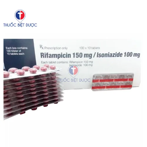 Hình ảnh Rifampicin 150mg/ Isoniazide 100mg Artesan