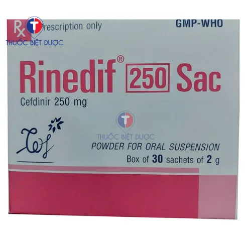Hình ảnh Rinedif 250mg SAC