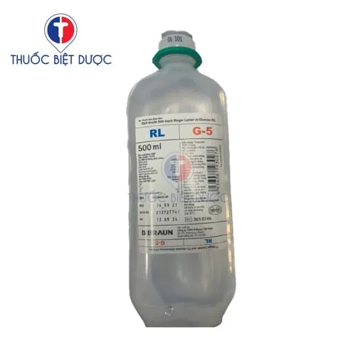 Hình ảnh Ringer lactat và 5%glucose