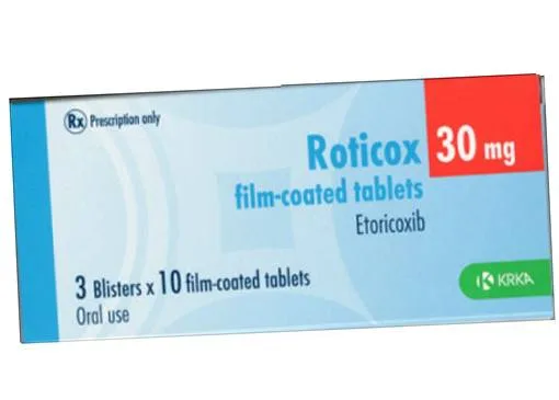 Hình ảnh Roticox 30 mg film-coated tablets