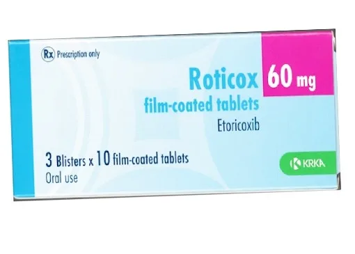 Hình ảnh Roticox 60 mg film-coated tablets