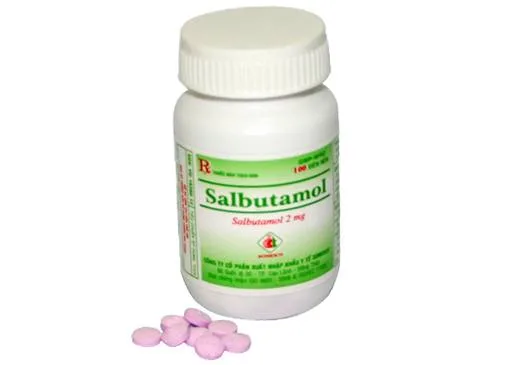 Hình ảnh Salbutamol 2mg