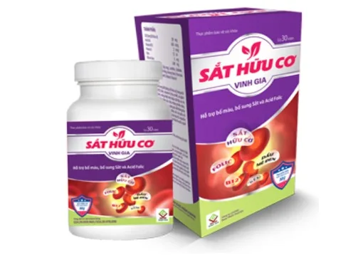 Hình ảnh Sắt Hữu Cơ Vinh Gia