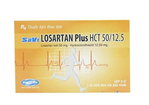 Hình ảnh Savi Losartan plus HCT 50/12.5