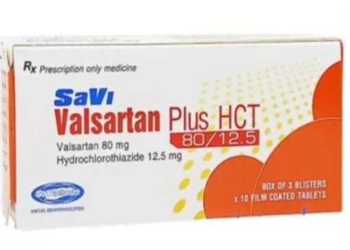 Hình ảnh SaVi Valsartan PIus HCT 80/12.5