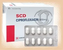 Hình ảnh SCD Ciprofloxacin 500mg