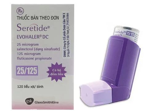 Hình ảnh Seretide Evohaler 25/125mcg