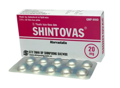 Hình ảnh Shintovas 20mg